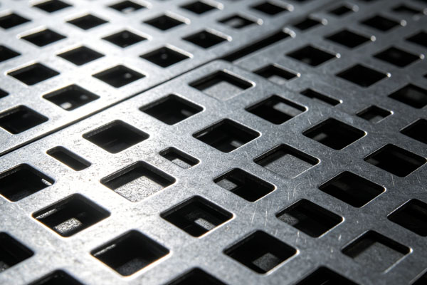 Rectangular Hole Perforated Metal